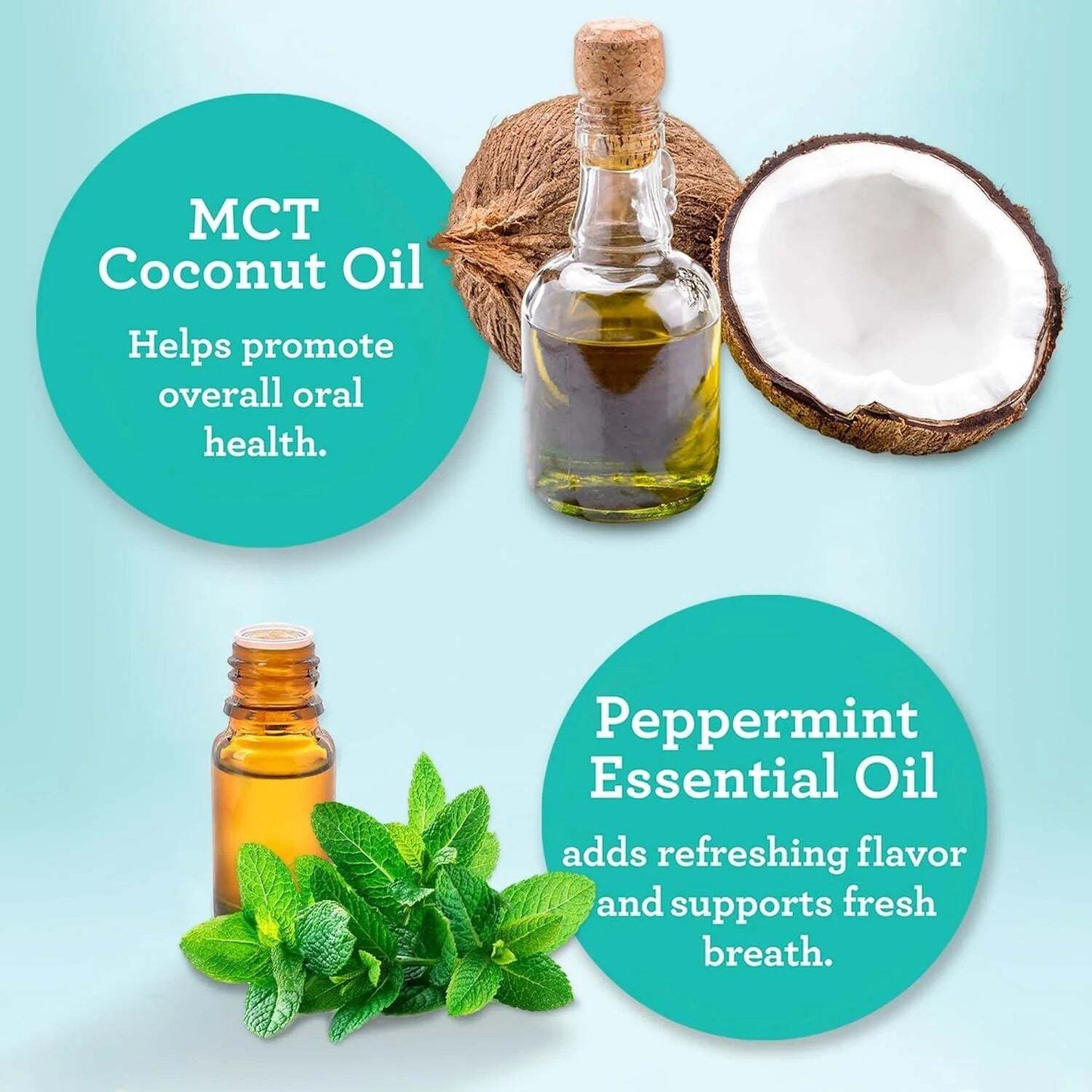 DailyWellness™ Guru Nanda Coconut Oil Pulling w/ Essential Oils