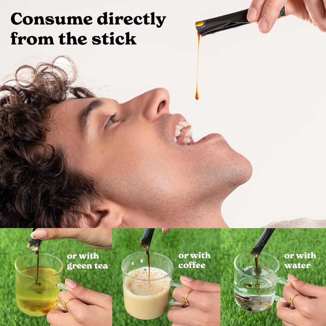 DailyWellness™ Pure Shilajit Honey Sticks