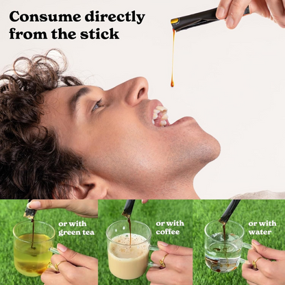 DailyWellness™ Pure Shilajit Honey Sticks