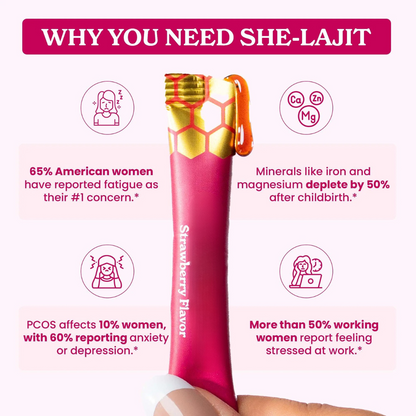 DailyWellness™ She-Lajit Women’s Vital Honey Sticks