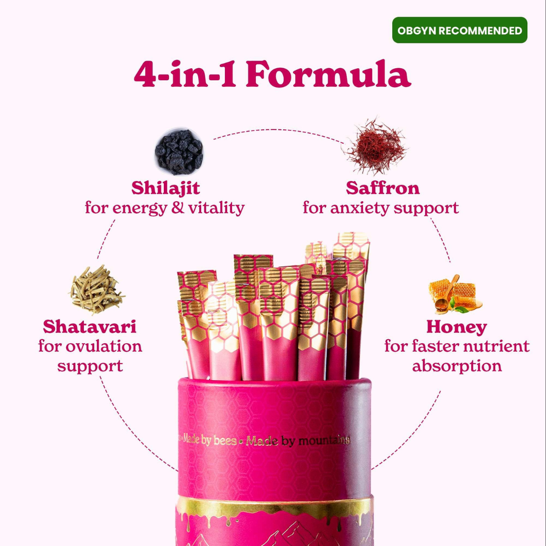DailyWellness™ She-Lajit Women’s Vital Honey Sticks