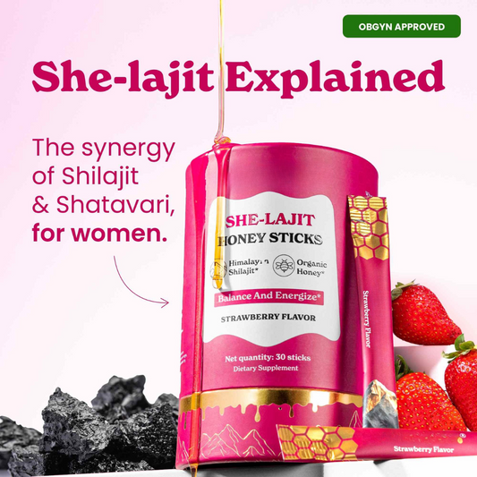 DailyWellness™ She-Lajit Women’s Vital Honey Sticks