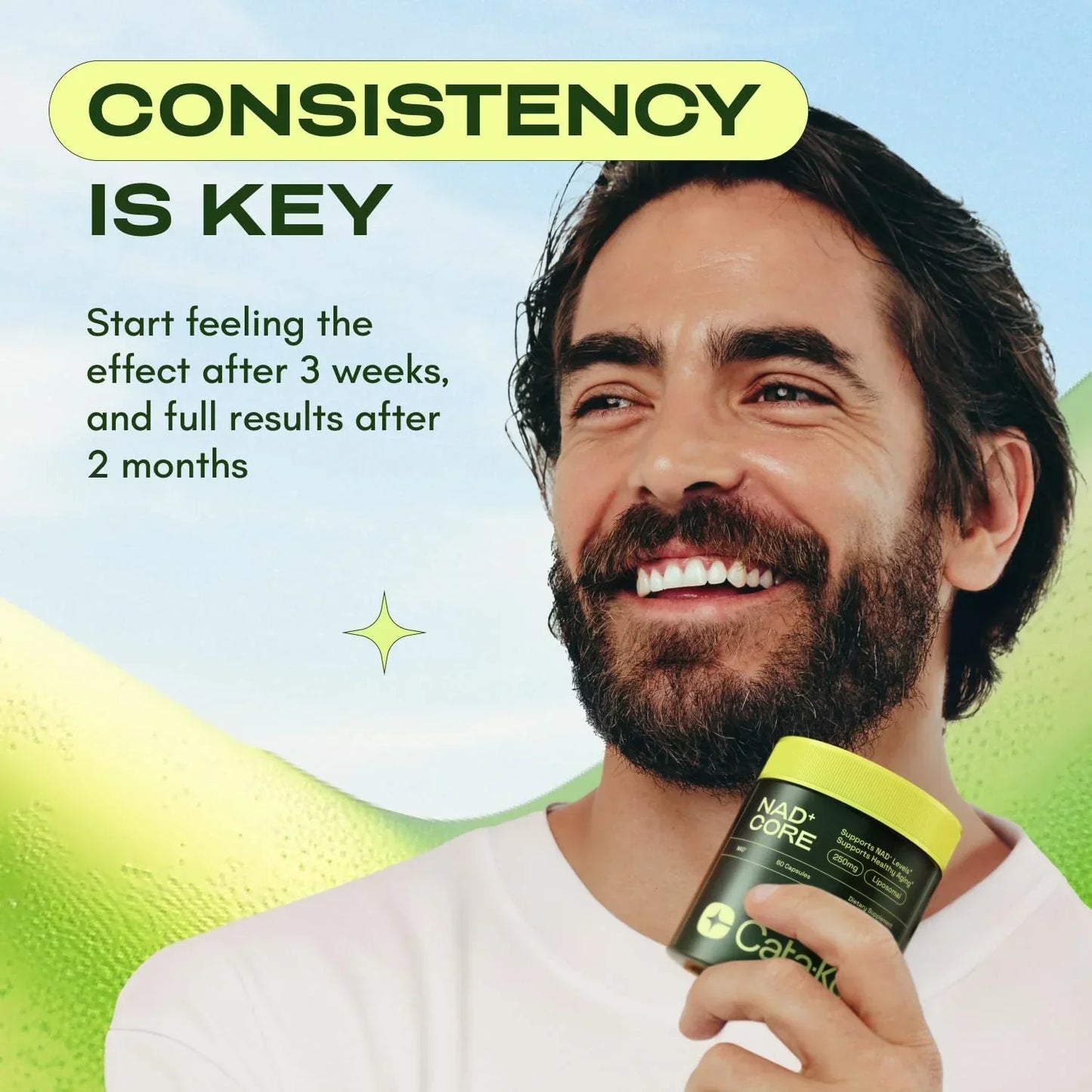 DailyWellness™ Cata-Kor NAD+ Anti-Aging Supplement