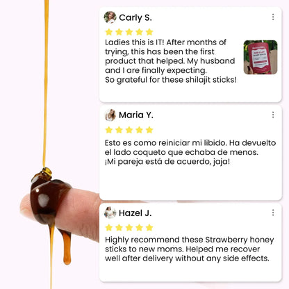 DailyWellness™ She-Lajit Women’s Vital Honey Sticks