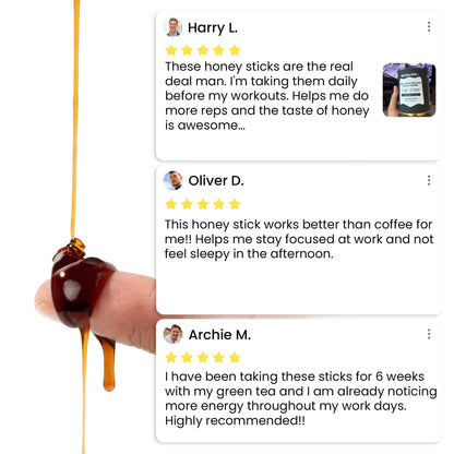 DailyWellness™ Pure Shilajit Honey Sticks