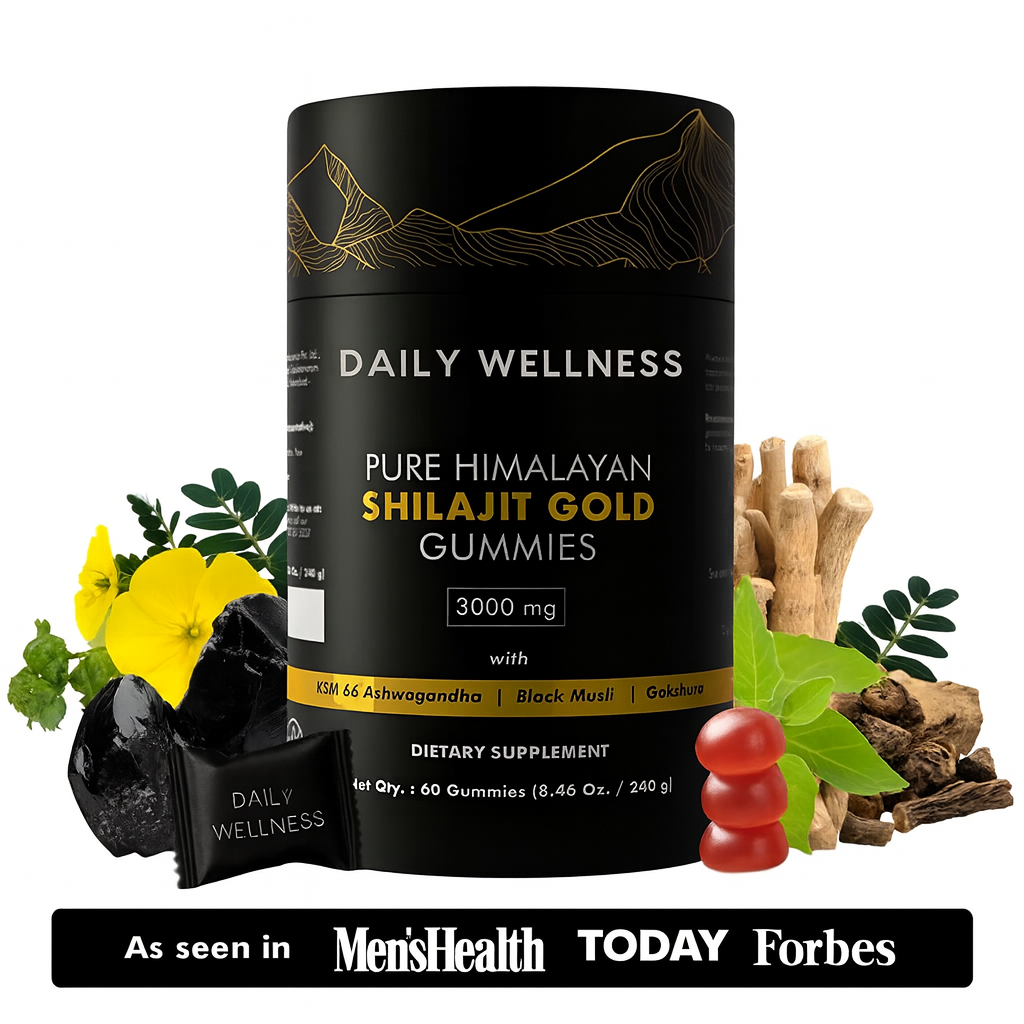 DailyWellness™ Pure Himalayan Shilajit Gold Gummies