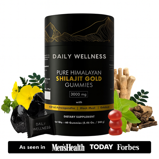 DailyWellness™ Pure Himalayan Shilajit Gold Gummies