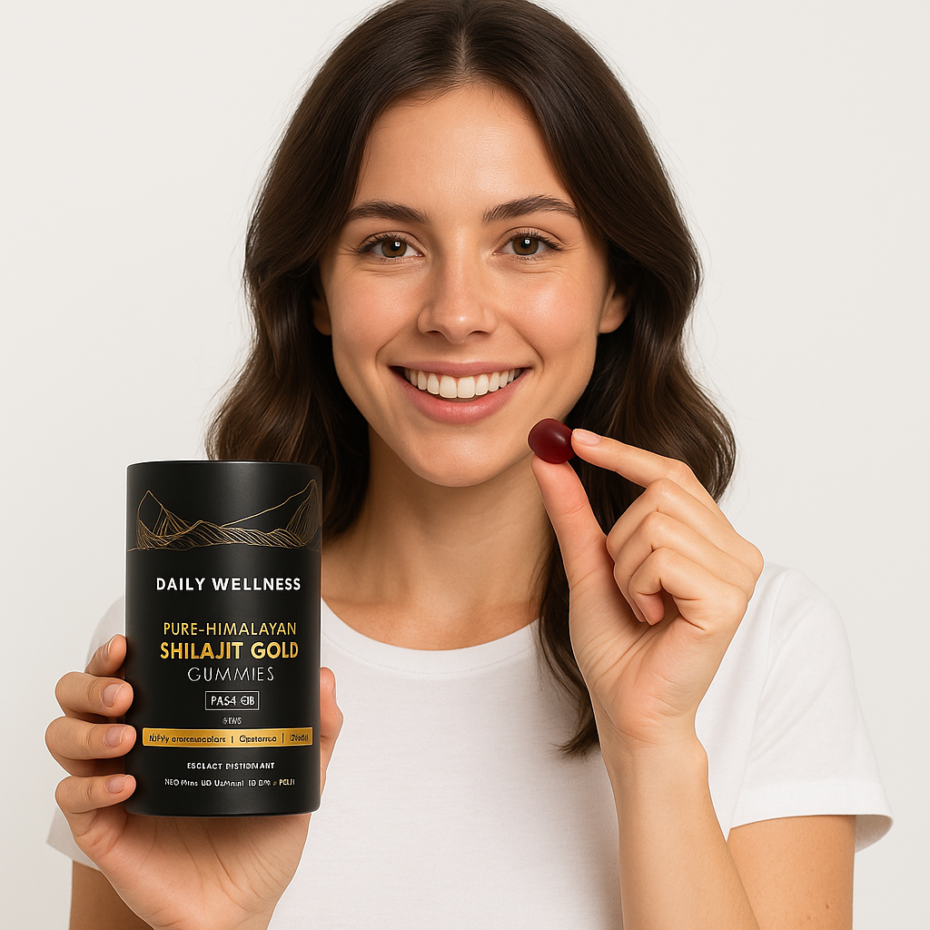 DailyWellness™ Pure Himalayan Shilajit Gold Gummies